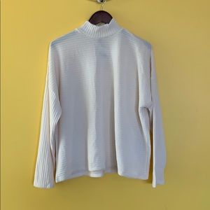 Mock neck sweater